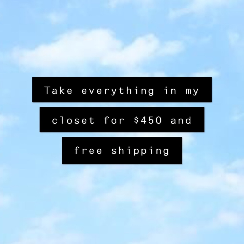 Everything in my closet bundle